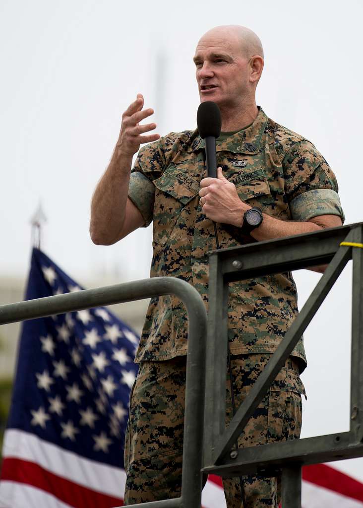 U.S. Marine Corps Sgt. Maj. Troy Black, Sergeant Major - NARA & DVIDS ...