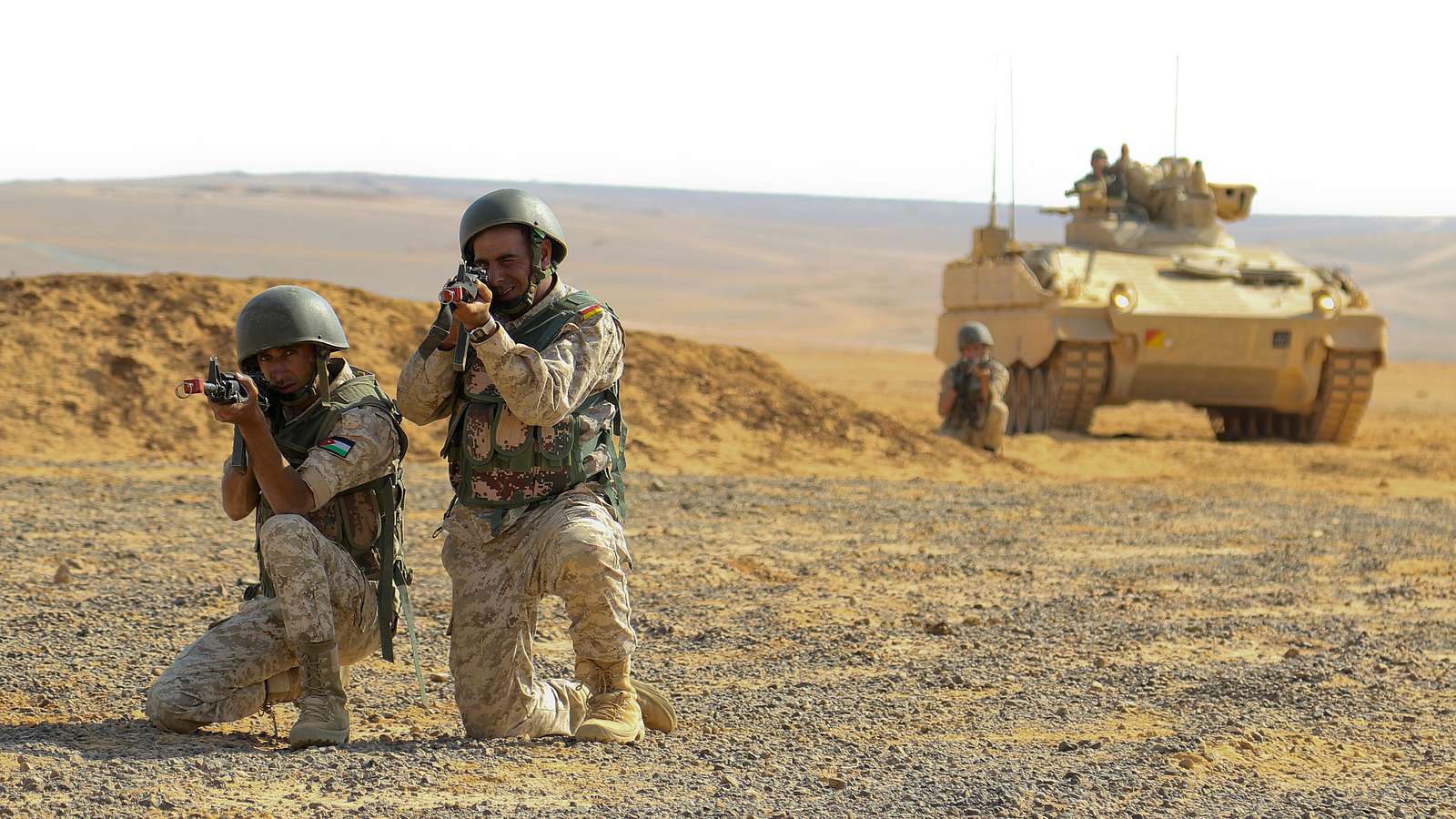 Royal Jordanian Army soldiers from the 39th Mechanized - NARA & DVIDS ...