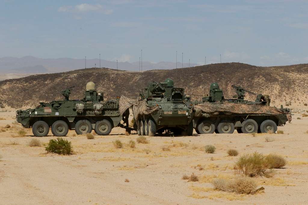 Strykers from 2-2 Stryker Brigade Combat Team sit in - NARA & DVIDS ...