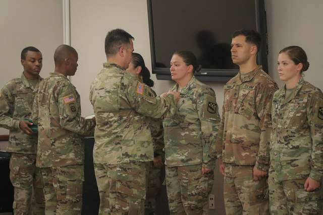 Soldiers of Task Force Cyclone were recognized by Lieutenant - NARA ...