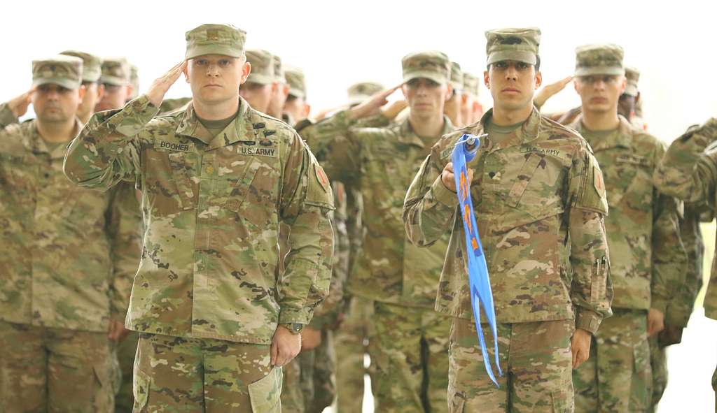 Soldiers With The 601st Aviation Support Battalion - PICRYL Public ...