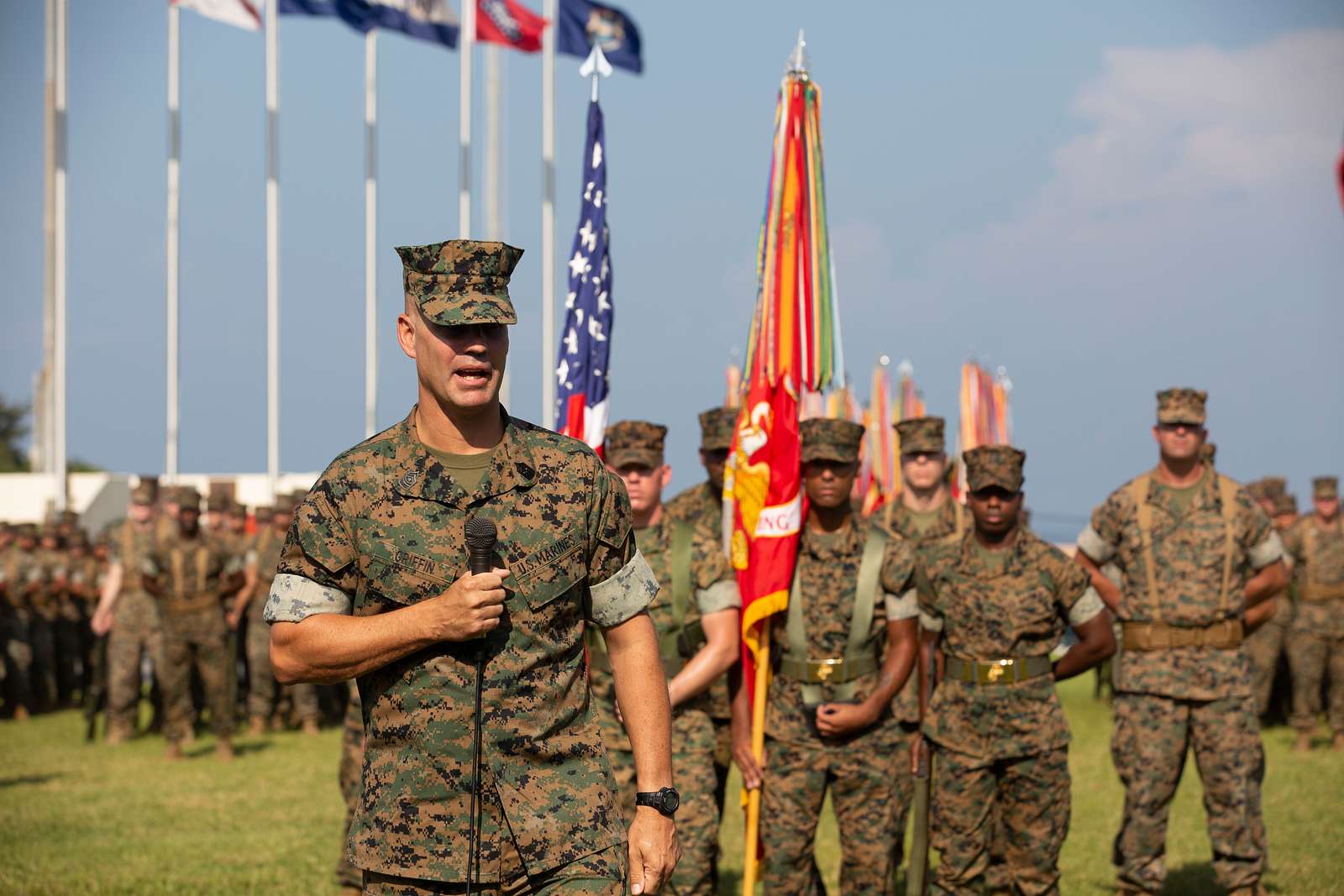 1st Marine Aircraft Wing sergeant major, Sgt. Maj. - NARA & DVIDS ...