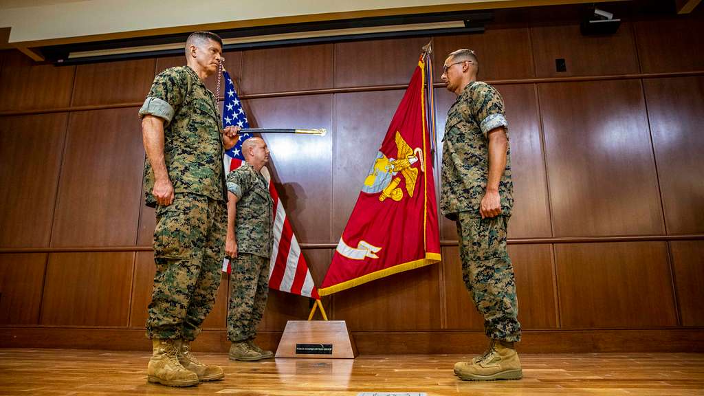 U.S. Marine Corps Brig. Gen. Mark A. Hashimoto, Left, - NARA & DVIDS ...