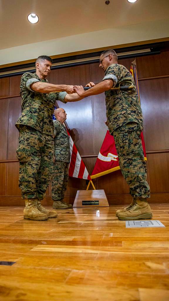 U.S. Marine Corps Brig. Gen. Mark A. Hashimoto, left, - NARA & DVIDS ...