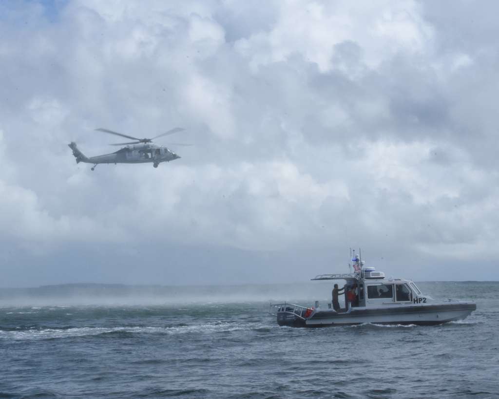 Navy Port Operations members with the Naval Air Station - PICRYL ...