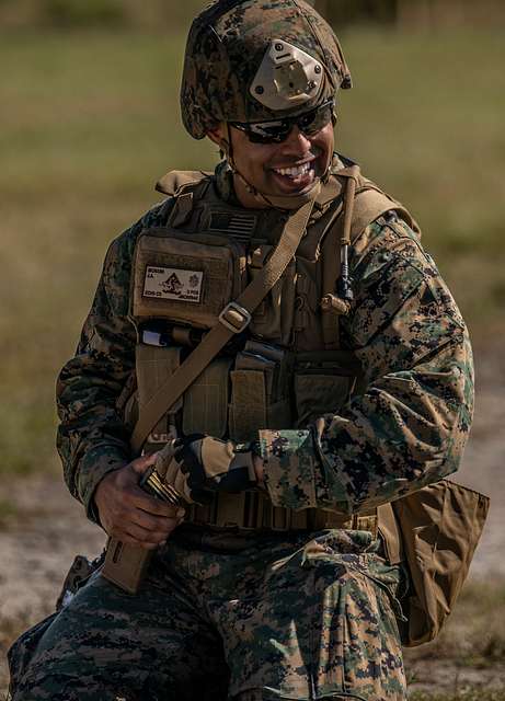 U.S. Marine Corps Maj. John McNabb, an infantry officer - PICRYL ...