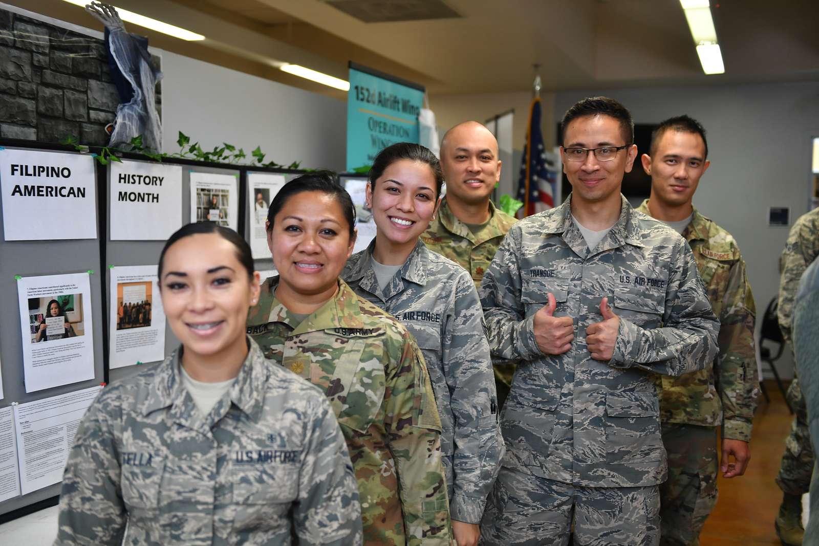 A group of Service Members identifying as Filipino - U.S. National ...