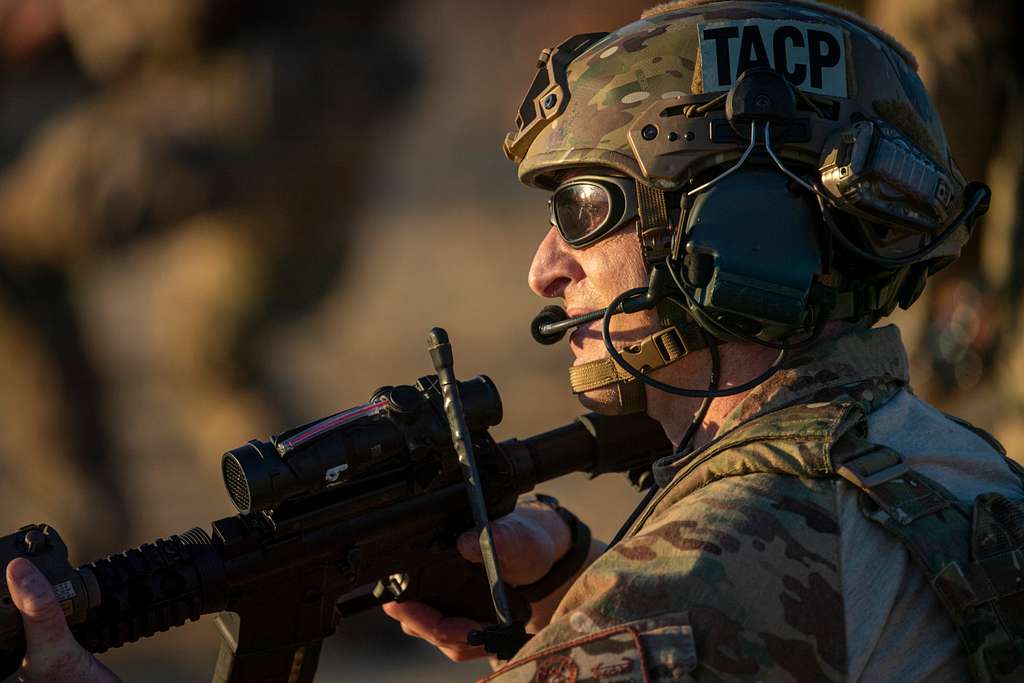 A U.S. Air Force Special Warfare Officer With The New - NARA & DVIDS ...