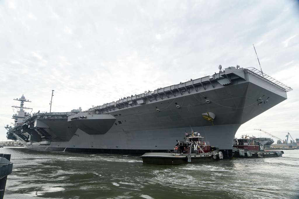 NORFOLK (Oct. 30, 2019) USS Gerald R. Ford (CVN 78) - NARA & DVIDS