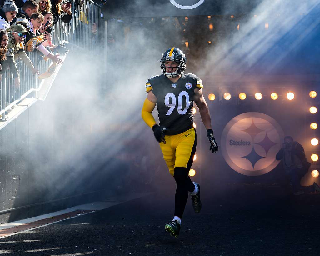 Download Pittsburgh Steelers linebacker T.J. Watt. Wallpaper