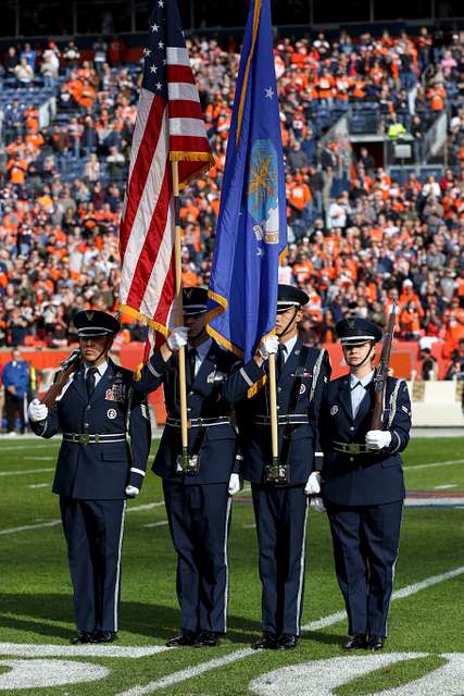 DVIDS - Images - Team Buckley attends Broncos' Salute to Service game  [Image 6 of 7]