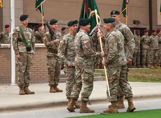 Lt. Gen. Francis Beaudette passes the 1st Special Forces - PICRYL ...