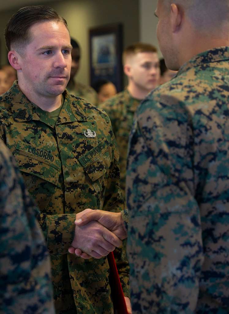 Three Marines receive The Navy & Marine Corps Commendation - PICRYL ...