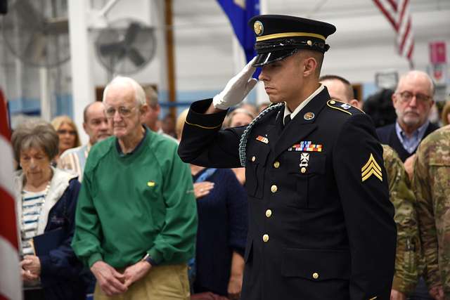 A flag was presented to Dwight Journey by the Oklahoma - NARA & DVIDS ...