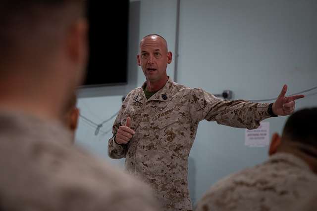 Sgt. Maj. Steven L. Lunsford, Sergeant Major, Marine - PICRYL - Public ...