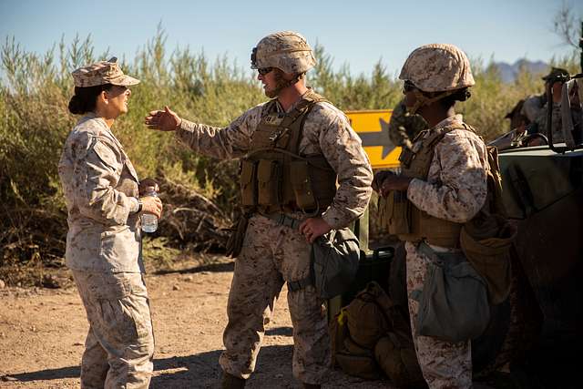 U.S. Marine Corps Brigadier Gen. Bobbi Shea, commanding - NARA & DVIDS ...