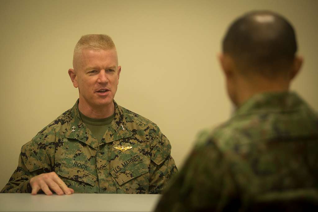 U.S. Marine Corps Maj. Gen. Paul Rock, the Commanding - PICRYL Public ...