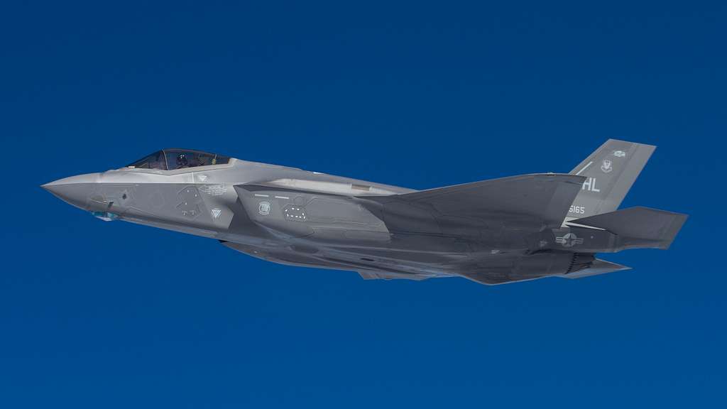 An F-35 Lightning II, assigned to Hill Air Force Bases - PICRYL Public ...