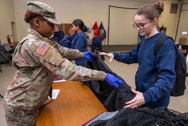 New jersey national guard youth challenge academy hi-res stock