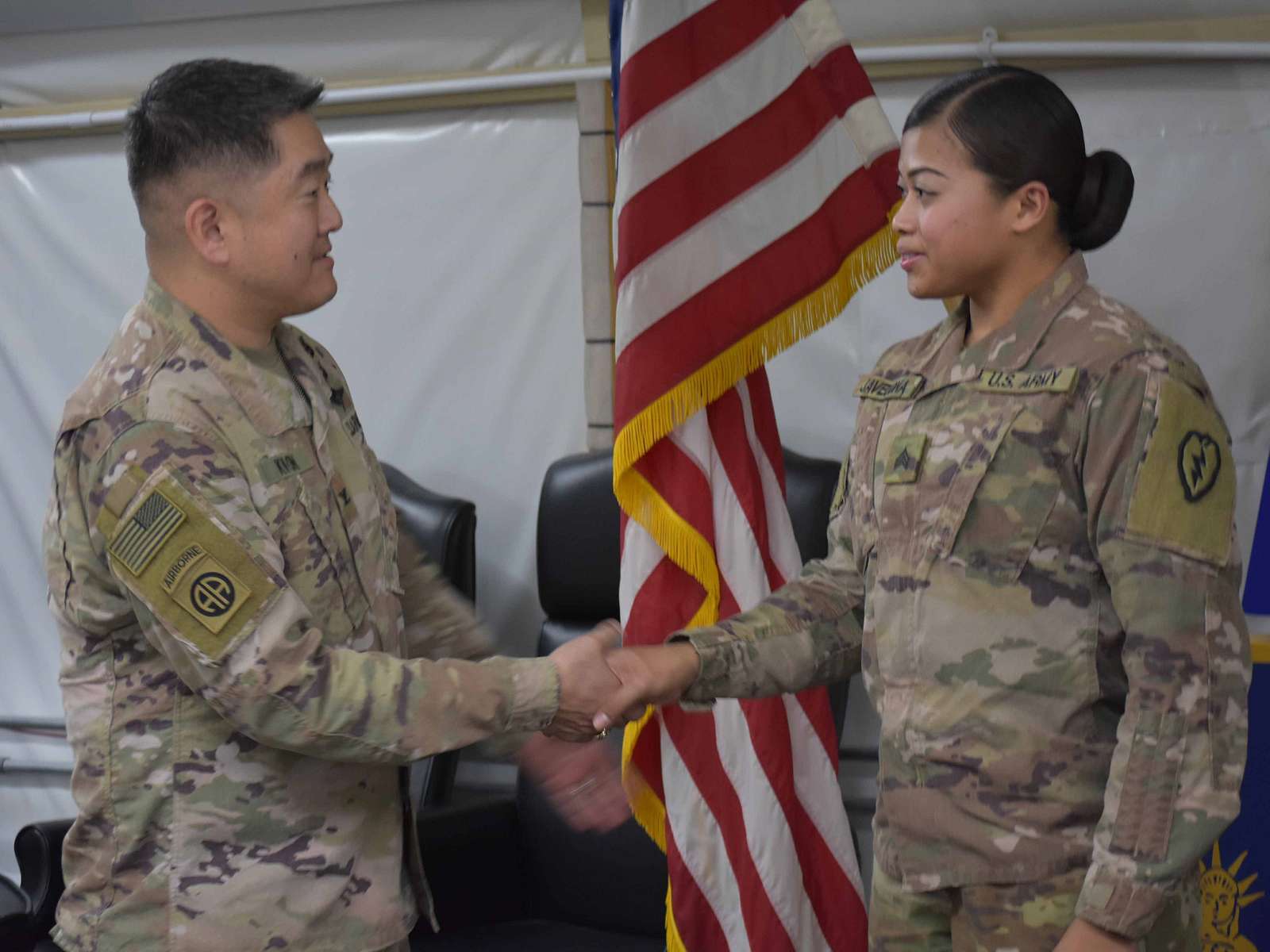 Col. Jake Kwon, commander, 77th Sustainment Brigade, - NARA & DVIDS ...