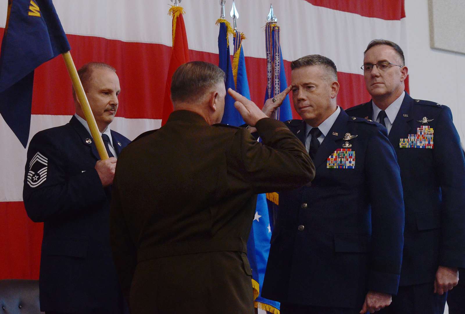 Brig. Gen. Jeremy Horn, outgoing Commander of the Washington - NARA ...