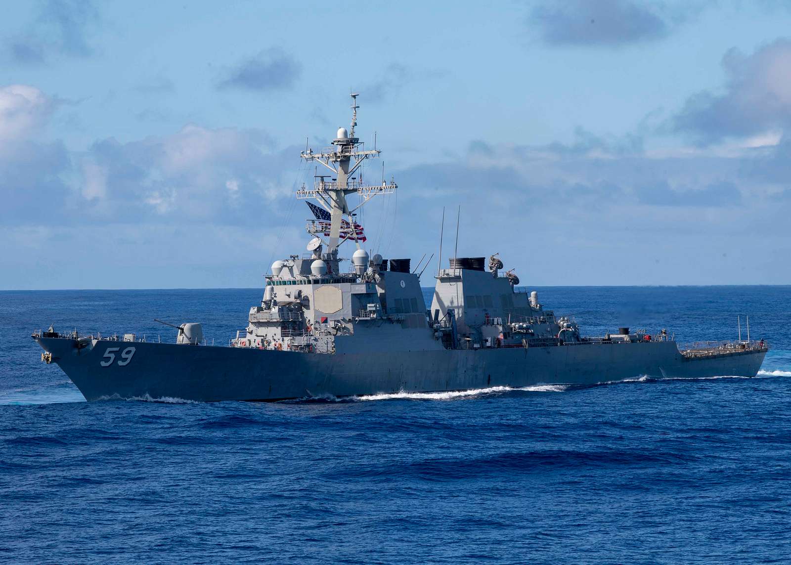 PACIFIC OCEAN (Jan. 22, 2020) The Arleigh Burke-class - NARA & DVIDS ...