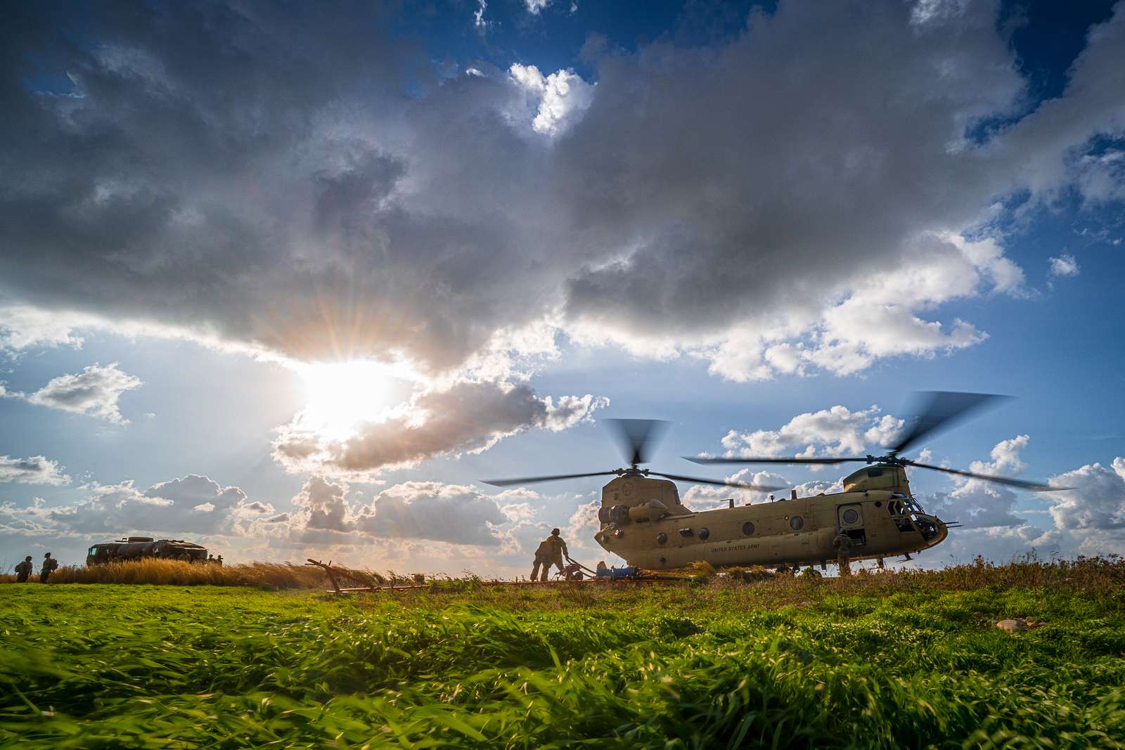 Refueling Operations: B Co “Big Windy,” And E Co 1-214th - NARA & DVIDS ...