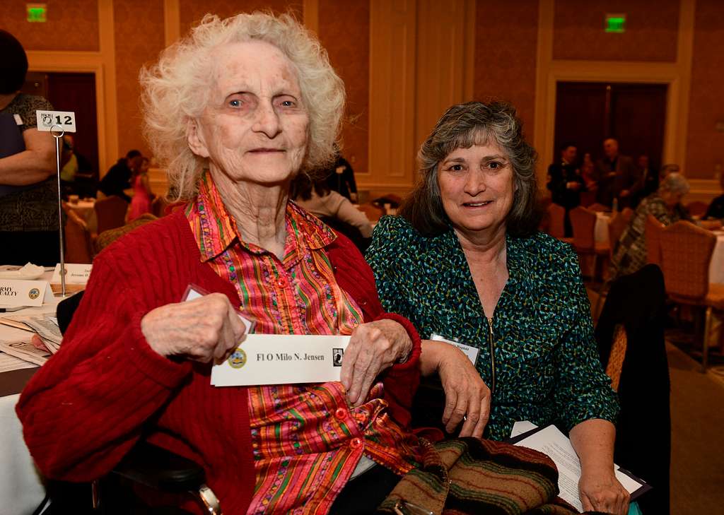 Alice Jensen And Julie Hugdahl Pose For A Photograph Nara And Dvids