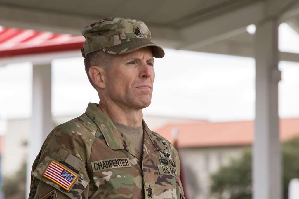 U.S. Army Command Sgt. Maj. Clark J. Charpentier MEDCoE Command