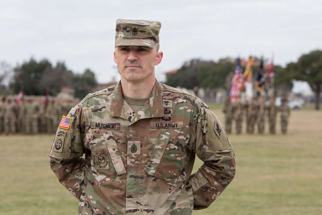 U.S. Army Command Sgt. Maj. Clark J. Charpentier MEDCoE Command