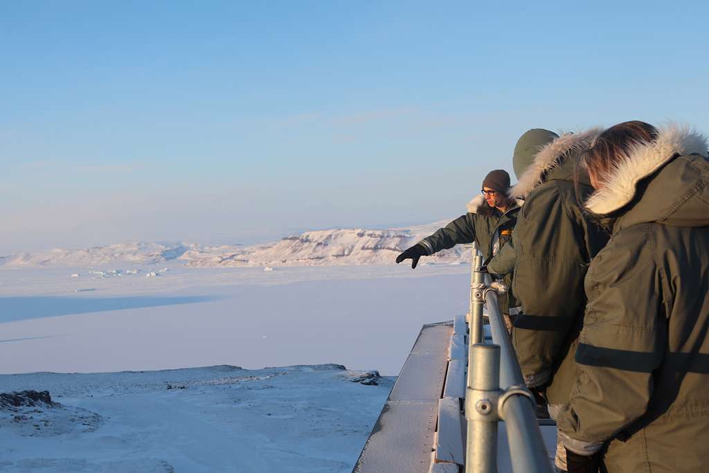 THULE AIR BASE Gr nland Bei einem Besuch am 21. U.S. National