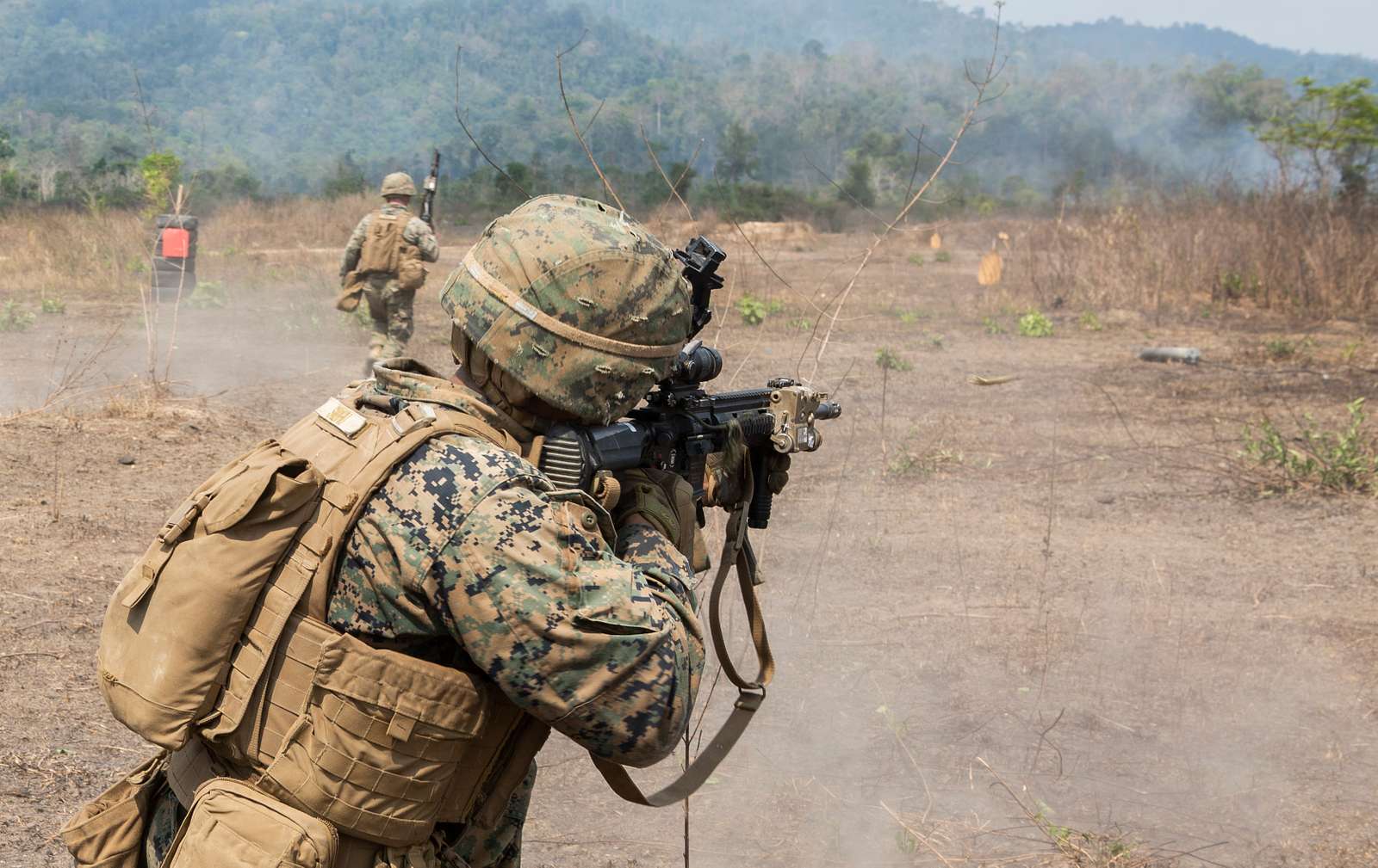 A U S Marine With Alpha Company Battalion Landing Nara And Dvids