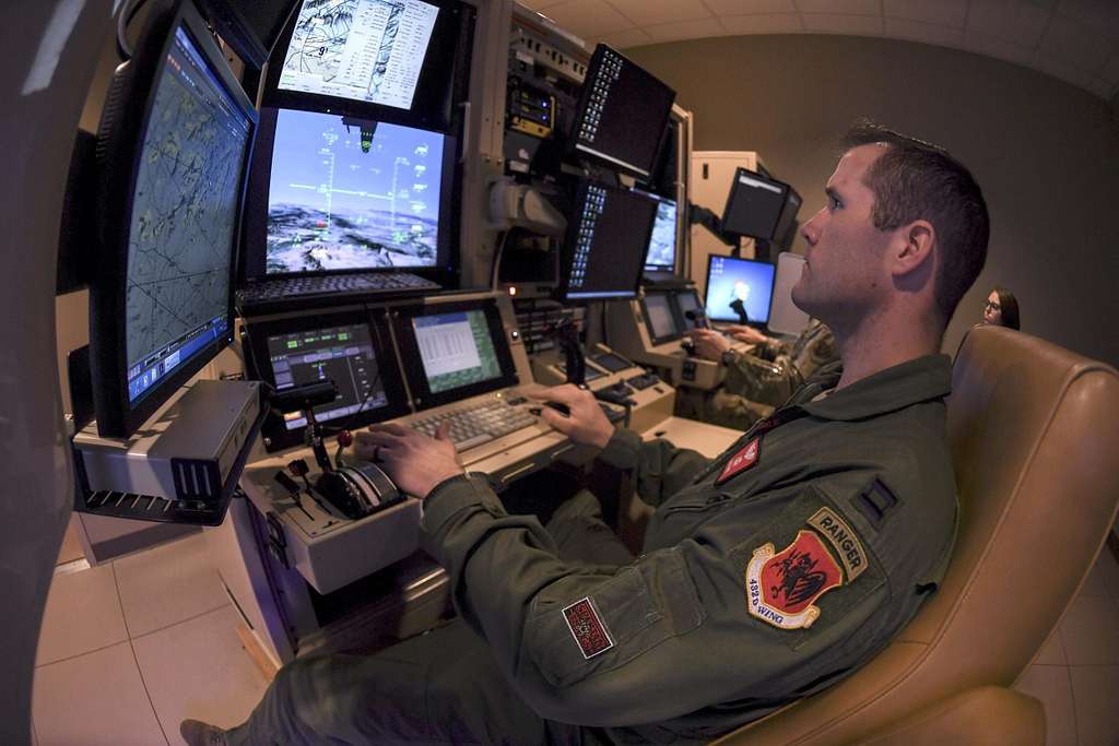 Capt. Daniel, 867th Attack Squadron MQ-9 Reaper pilot - NARA & DVIDS ...