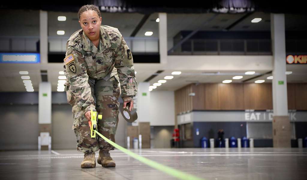 Army Staff Sgt. Sinnamon Burton an orthopedic technician PICRYL