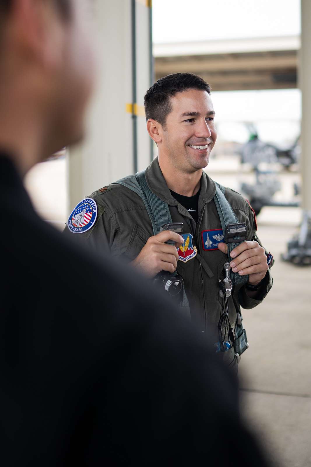 U.S. Air Force Maj. Josh Gunderson, F-22 Raptor - NARA & DVIDS Public ...