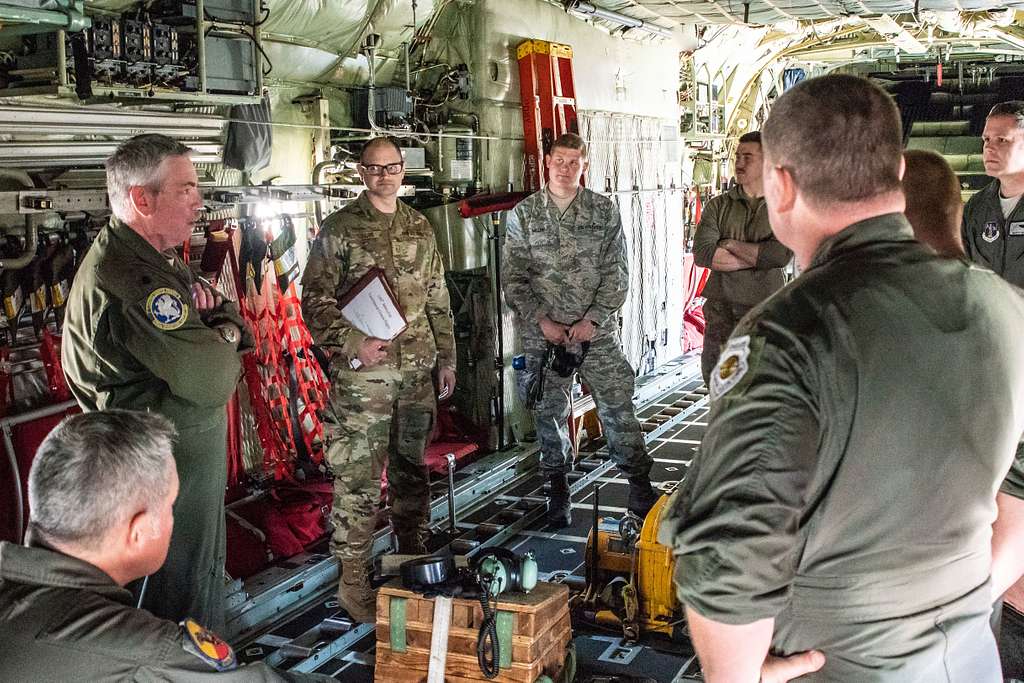 The crew of a U.S. Air Force C-130 Hercules Aircraft, - NARA & DVIDS ...