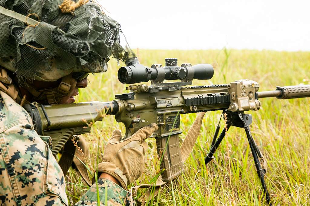 U.S. Marine Corps Lance Cpl. Tony Lucero, a rifleman - PICRYL Public ...