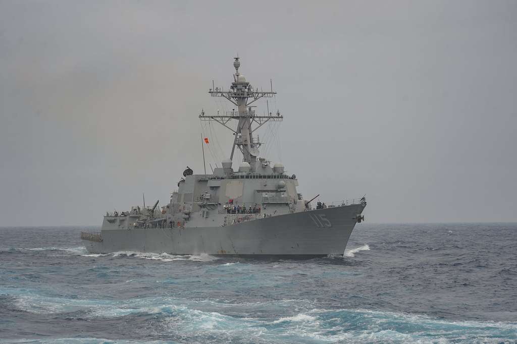 PHILIPPINE SEA (May 9, 2020) The Arleigh Burke-class - PICRYL - Public ...