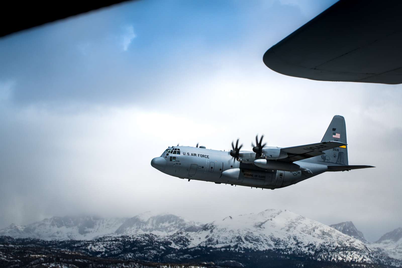 Two C-130 Hercules from the 153d Airlift Wing, Wyoming - NARA & DVIDS ...