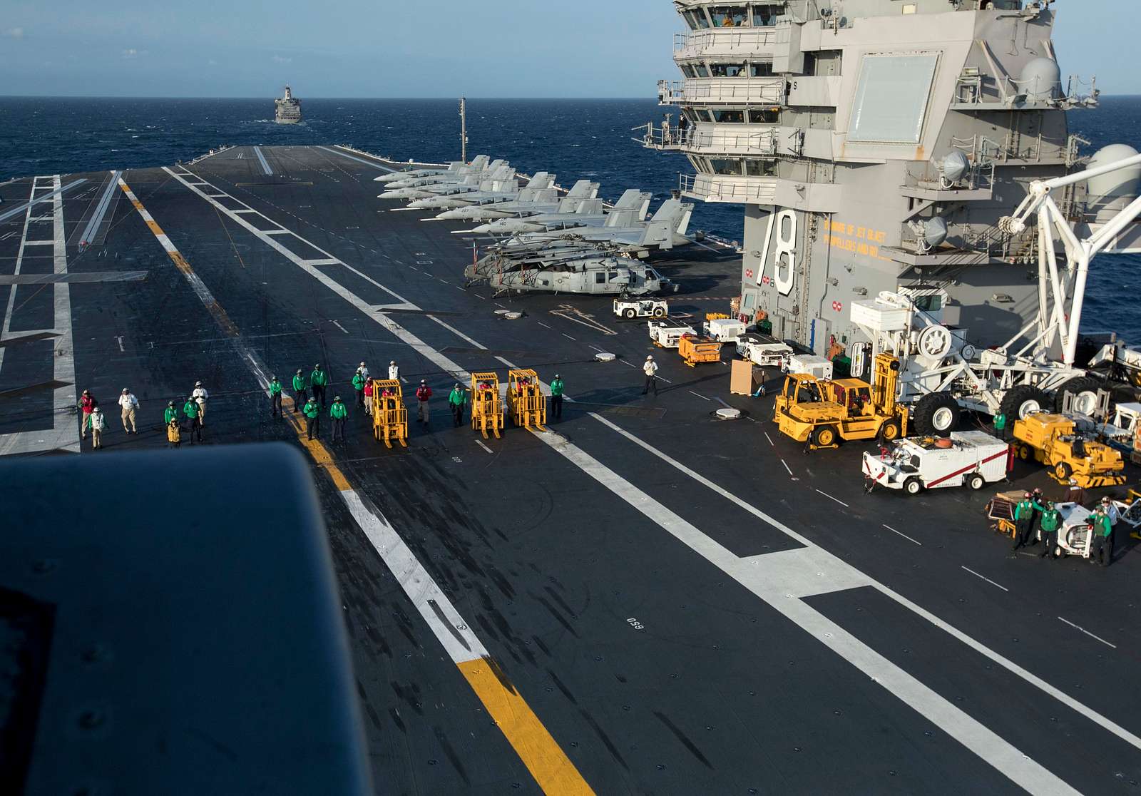 USS Gerald R. Ford (CVN 78) Prepares To Conduct A - NARA & DVIDS Public ...