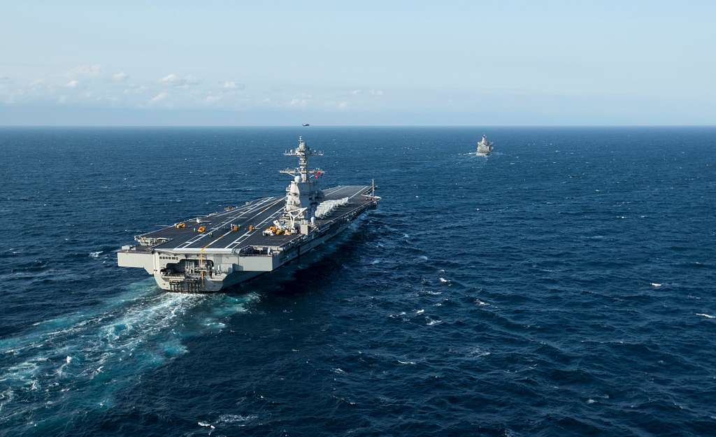 USS Gerald R. Ford (CVN 78) Prepares To Conduct A - PICRYL - Public ...