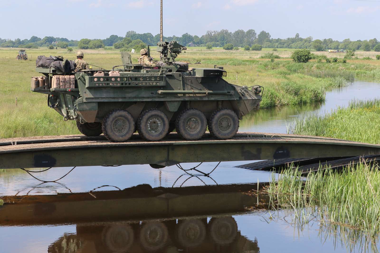 A U.S. Army Stryker Infantry Carrier Vehicle drives - NARA & DVIDS ...