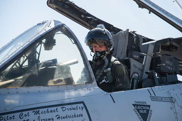 U.S. Air Force Col. Michael Drowley, 355th Wing commander, - NARA ...