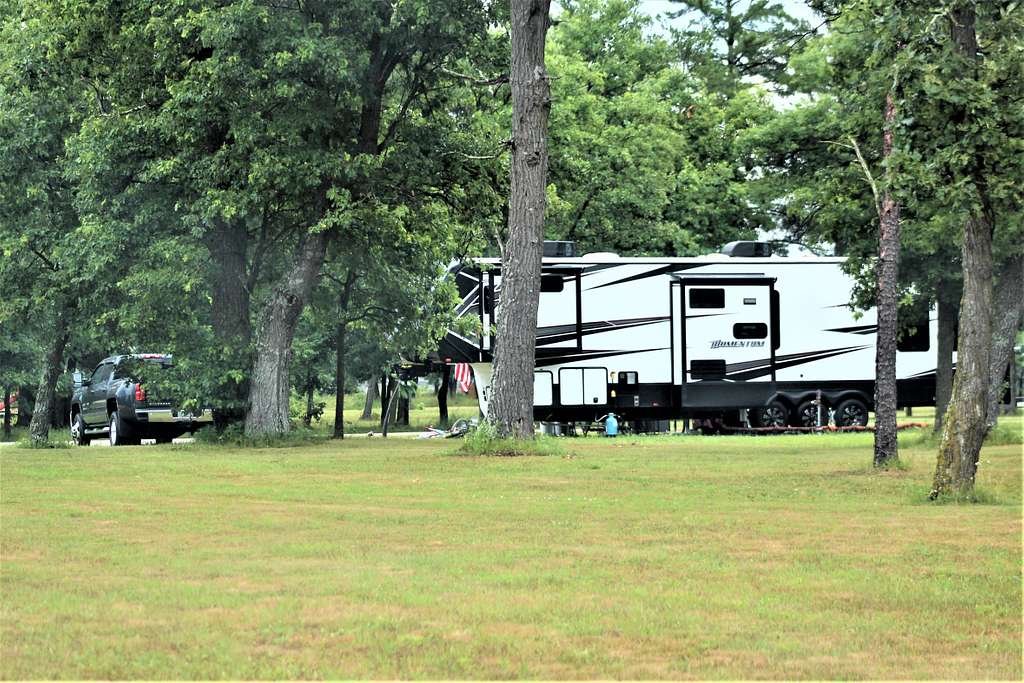 A camper is shown July 9, 2020, at Pine View Campground - PICRYL Public ...