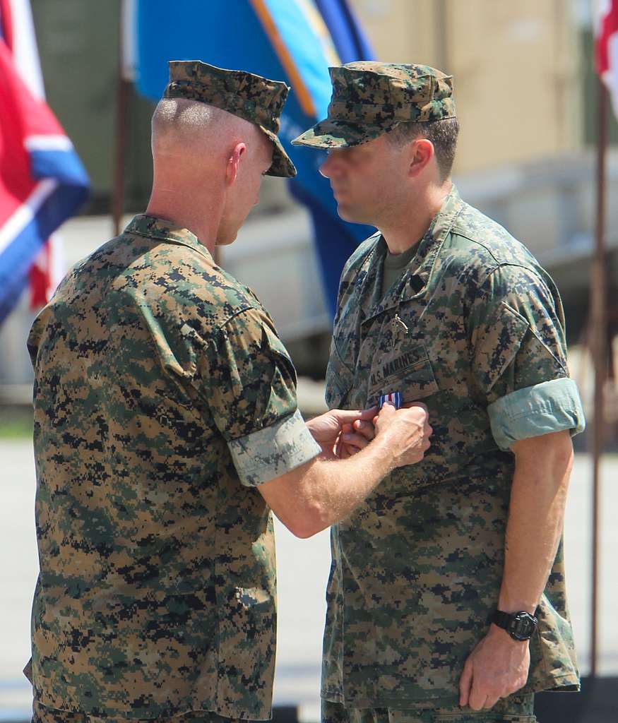 A Marine Raider was awarded the Silver Star Medal for - PICRYL - Public ...