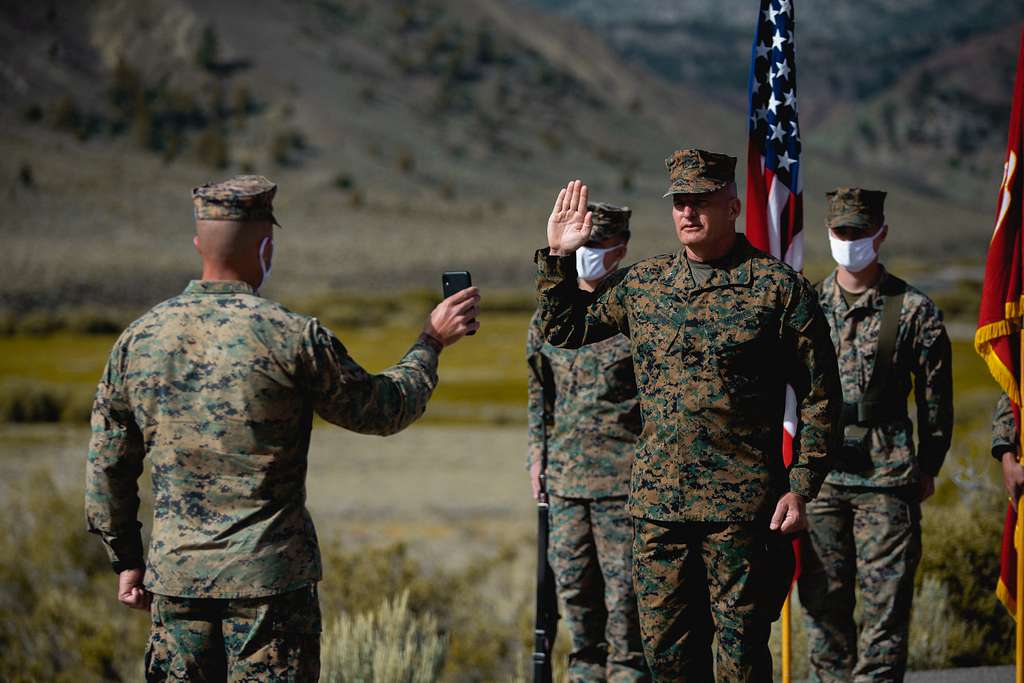 Maj. General Roger Turner (right), commanding general, - NARA & DVIDS ...