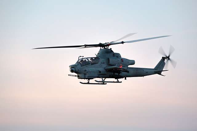 A Marine Corps UH-1Y Huey and two AH-1Z Vipers with - NARA & DVIDS ...