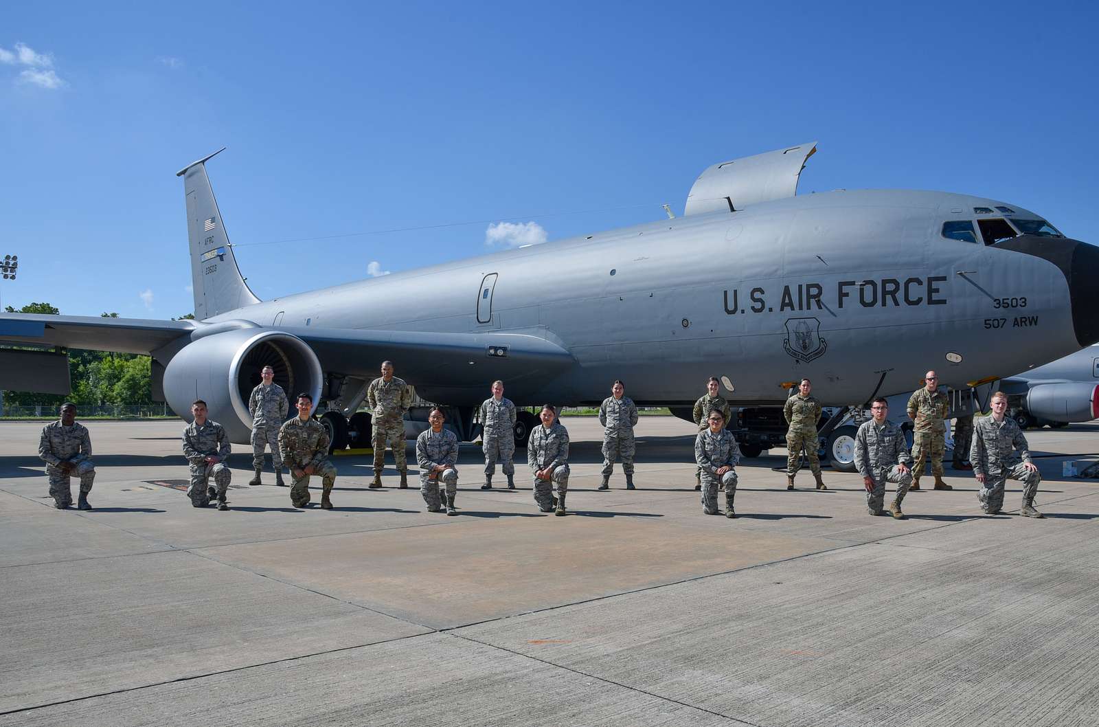 Fifteen Reserve Citizen Airmen From The 507th Air Refueling - NARA ...