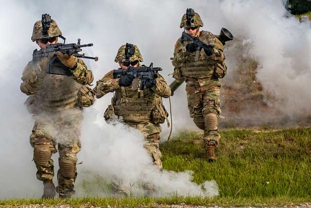 FORT BENNING, Ga. – Soldiers from 1st Battalion, 50th - NARA & DVIDS ...