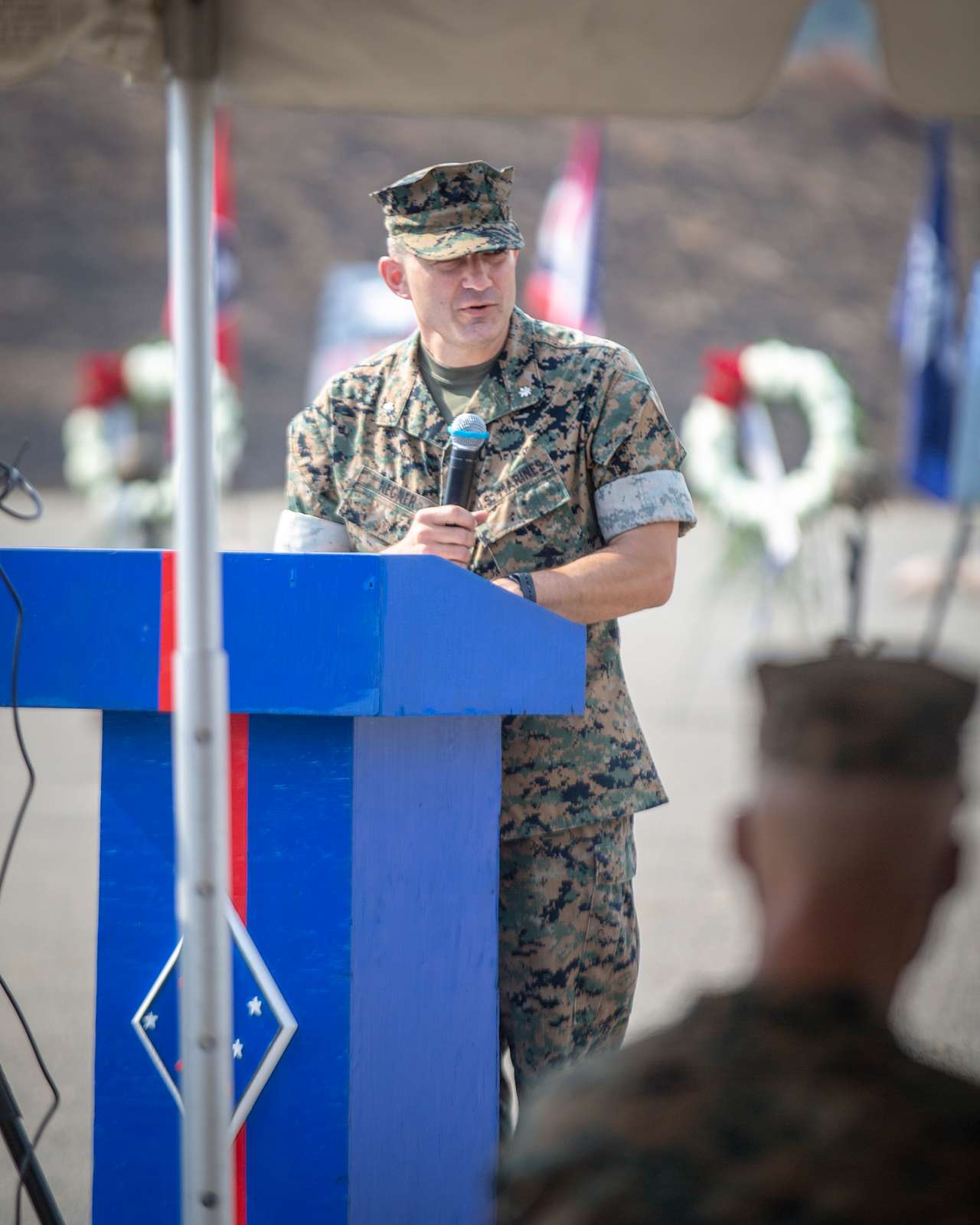 U S Marine Corps Lt Col Michael Regner Commanding Nara And Dvids